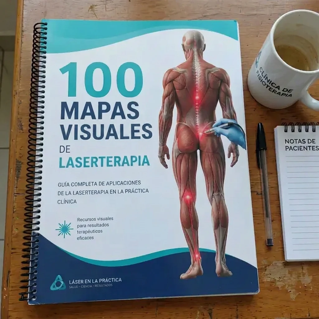 Ejemplo de mapa visual de laserterapia