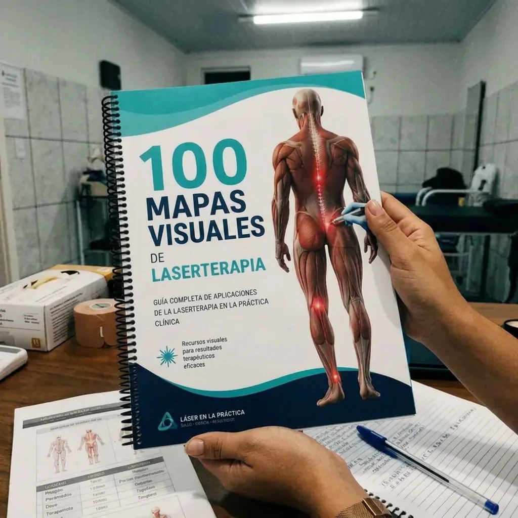 Ejemplo de mapa visual de laserterapia