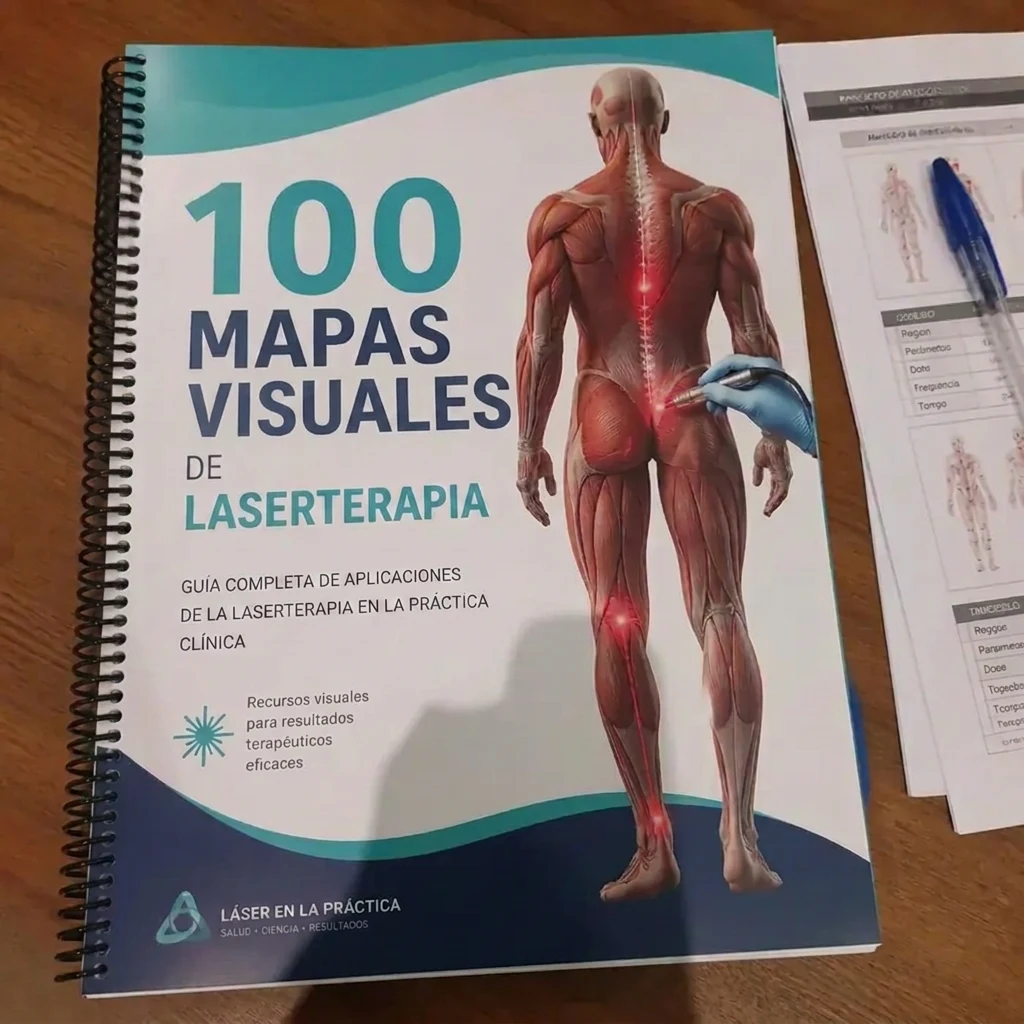 Ejemplo de mapa visual de laserterapia